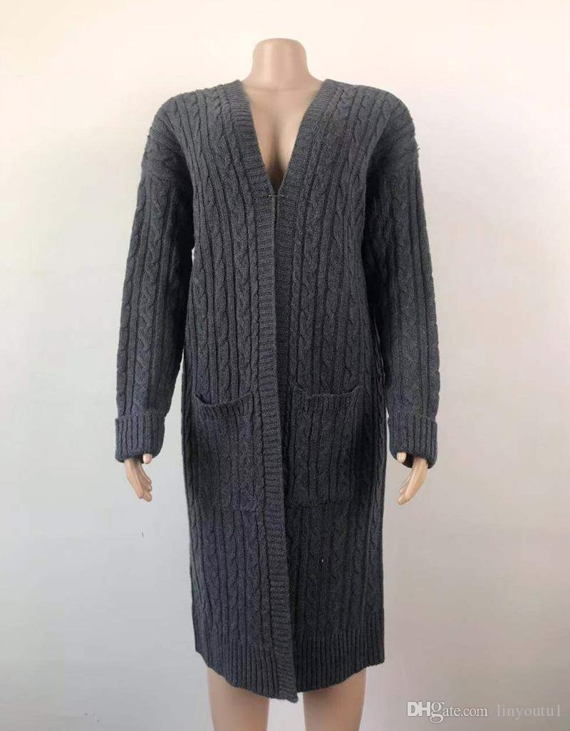 2020 Long Twist Sweater Cardigans Autumn Winter New Knitted Coat Korean Chic Thicken Overcoat Female Sweaters Jacket, 3#
2020 Long Twist Sweater Cardigans Autumn Winter New Knitted Coat Korean Chic Thicken Overcoat Female Sweaters Jacket, 3#