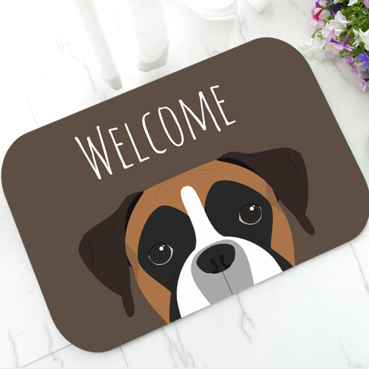 Funny Boxer Dog Portrait Welcome Doormat Rug Carpet Door Mat for Dog Mom Dad Non Slip Mats Dogs Puppy Lover Home Decor Gift
Funny Boxer Dog Portrait Welcome Doormat Rug Carpet Door Mat for Dog Mom Dad Non Slip Mats Dogs Puppy Lover Home Decor Gift
