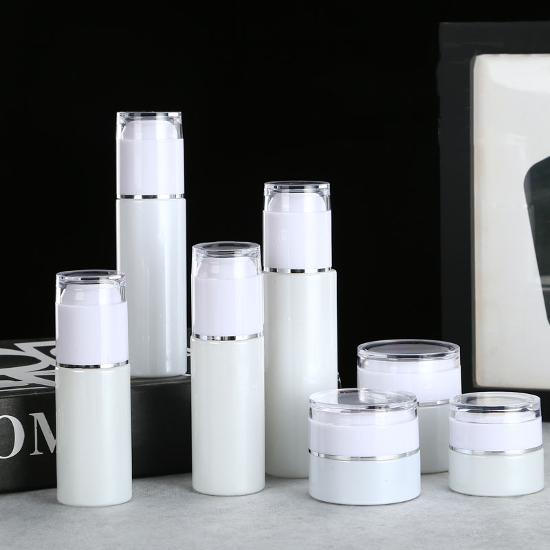 20g 30g 50g 40ml 50ml 60ml 80ml Cream Jar High Grade Acrylic White Bottle Empty Refillable Glass Bottle Lotion Pump Essence Jar
20g 30g 50g 40ml 50ml 60ml 80ml Cream Jar High Grade Acrylic White Bottle Empty Refillable Glass Bottle Lotion Pump Essence Jar