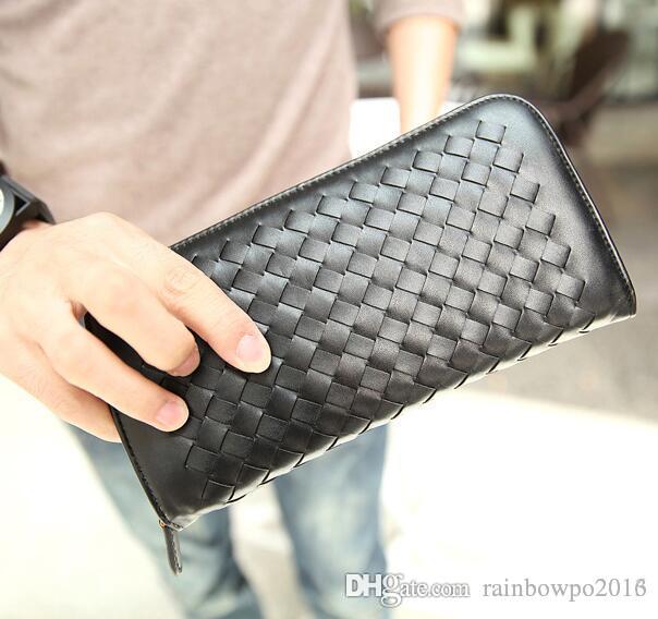 small wallet male package Korean fashion woven leather men wallet fashion leisure business handmade men multi-functional Wallet, Red;black
small wallet male package Korean fashion woven leather men wallet fashion leisure business handmade men multi-functional Wallet, Red;black