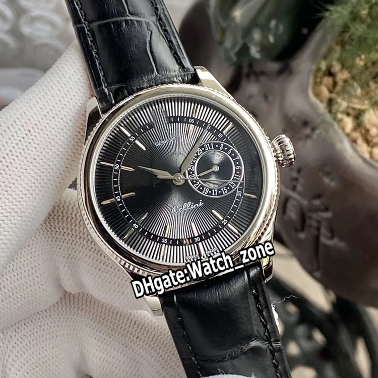 New Cellini Steel Case Date 39mm 50519 m50519-0007 m50519-0011 Automatic Black Texture Dial Mens Watch Leather Strap Watches Watch_Zone E205, Customized waterproof service
New Cellini Steel Case Date 39mm 50519 m50519-0007 m50519-0011 Automatic Black Texture Dial Mens Watch Leather Strap Watches Watch_Zone E205, Customized waterproof service
