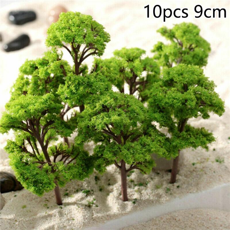 10PC 7/9cm Trees Model Garden Wargame Train Railway Architectural Scenery Layout, As pic
10PC 7/9cm Trees Model Garden Wargame Train Railway Architectural Scenery Layout, As pic