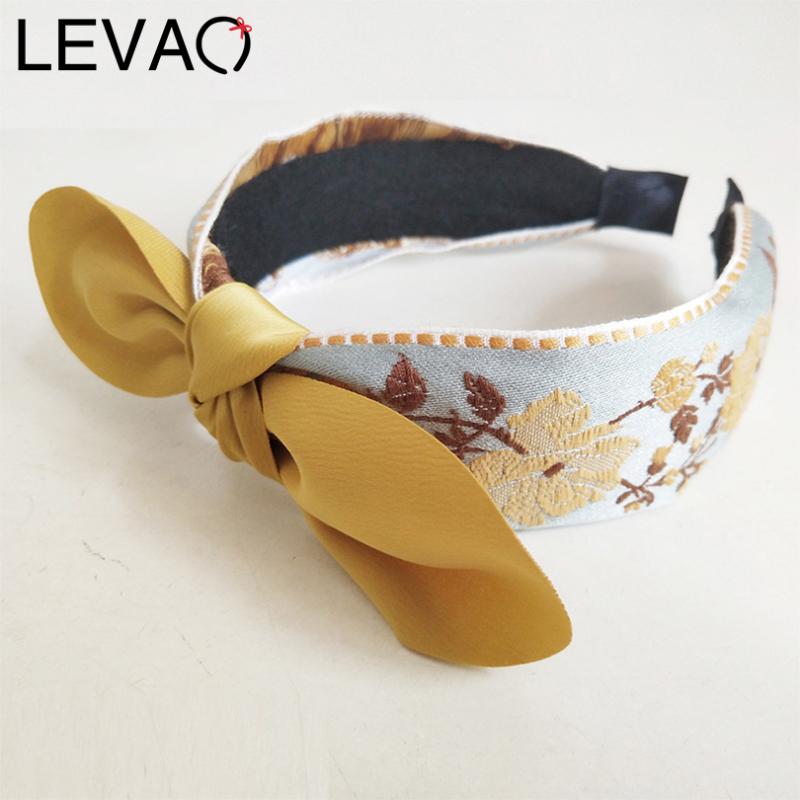 LEVAO Embroidered Print Knotted Wide Size Headband Hair Ornaments Bezel Turban Girls Headwear Women Hairband Hair Accessories
LEVAO Embroidered Print Knotted Wide Size Headband Hair Ornaments Bezel Turban Girls Headwear Women Hairband Hair Accessories