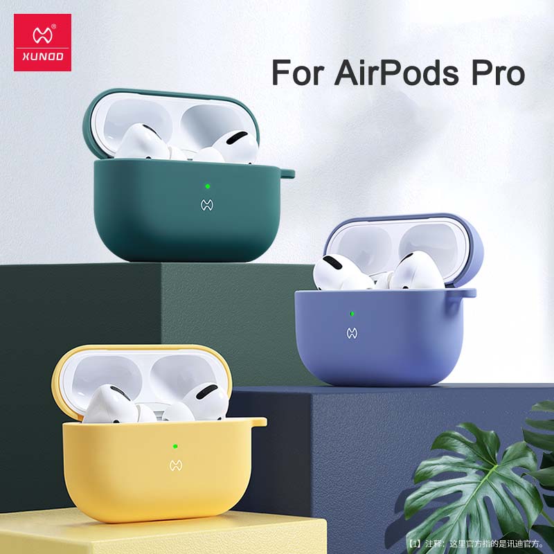 For Apple AirPods Pro Earphone Case XUNDD Liquid Silicone Shockproof Armor Cover for AirPods 1/2 Headphone Case Capa
For Apple AirPods Pro Earphone Case XUNDD Liquid Silicone Shockproof Armor Cover for AirPods 1/2 Headphone Case Capa