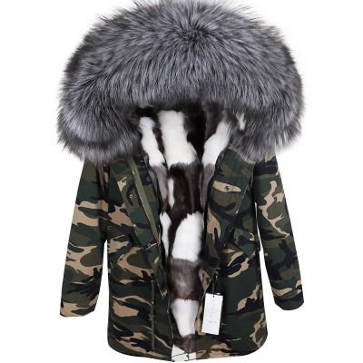 New listing Silver fox fur trim Maomaokong black white lattice fox fur lined Camouflage shell long parka warm furs jackets, Choose the model
New listing Silver fox fur trim Maomaokong black white lattice fox fur lined Camouflage shell long parka warm furs jackets, Choose the model