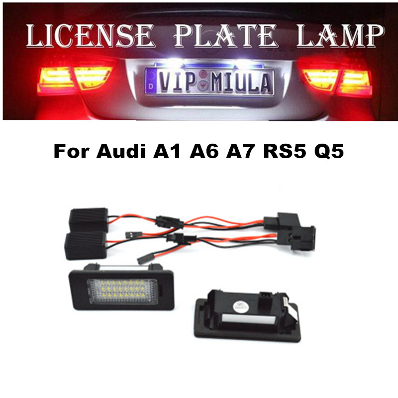 License Plate LED Light For AUDI A1 A6 A5 A7 Q5 RS5 TTRS 6500K 12v Auto LED Light For Audi Q5 LED Car Accessories
License Plate LED Light For AUDI A1 A6 A5 A7 Q5 RS5 TTRS 6500K 12v Auto LED Light For Audi Q5 LED Car Accessories