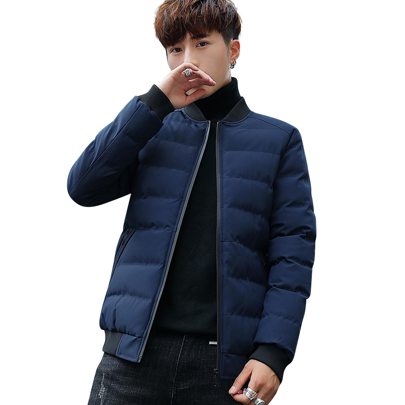 Winter Slim Men's Jacket New Jacket Fashion Stand Collar Cotton Thicken Warm Men's Wear Coats Men Winter 2019 DD6MF, Black
Winter Slim Men's Jacket New Jacket Fashion Stand Collar Cotton Thicken Warm Men's Wear Coats Men Winter 2019 DD6MF, Black