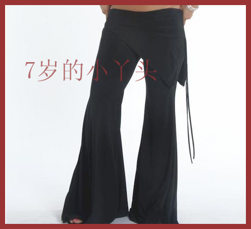 

tribal fusion Belly dance pants Lycra cotton tribal Belly dance flare Pants with skirt AC01-11, Ac03