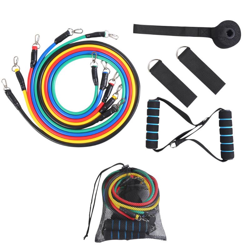 11pcs/Set Natural Rubber Fitness Resistance Bands Exercise Elastic Pul Latex Tubes Pedal Excerciser Body Training Workout Yoga
11pcs/Set Natural Rubber Fitness Resistance Bands Exercise Elastic Pul Latex Tubes Pedal Excerciser Body Training Workout Yoga