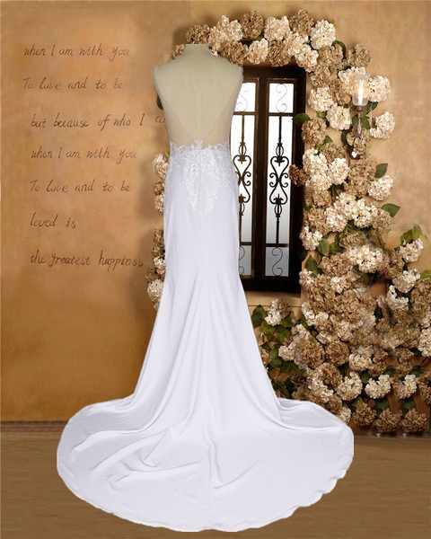 2020 Modern Applques Mermaid Wedding Dress with Cape Chiffon Wrap Sparkly Lace Trumpet Chic Bridal Gowns vestido de noiva Custom Made