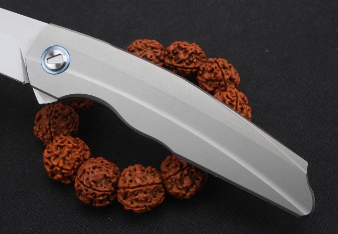 High End Flipper Knife M390 Tanto Blade TC4 Titanium Alloy Handle Ball Bearing Outdoor Camping EDC Pocket Folding Knives