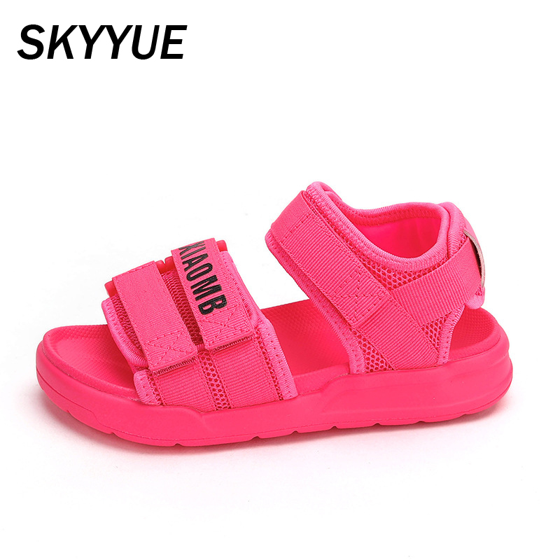 Summer Kids Beach Sandals Children Pu Leather Brand Shoes Baby Boys Mesh Fashion Sandals Girls Black Sport Casual Shoes, Purple
Summer Kids Beach Sandals Children Pu Leather Brand Shoes Baby Boys Mesh Fashion Sandals Girls Black Sport Casual Shoes, Purple