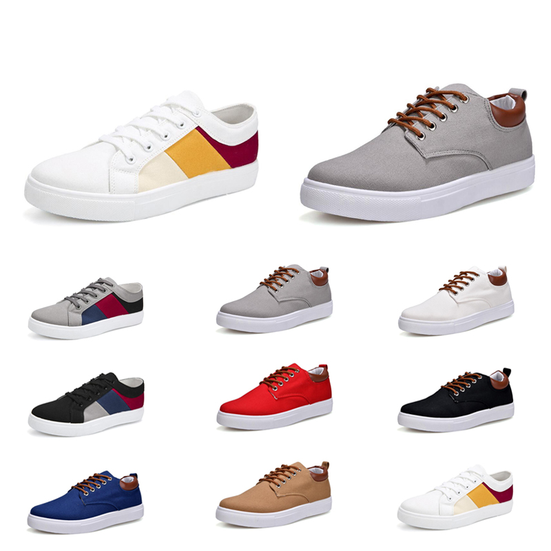Top Casual Shoes No-Brand Canvas Spotrs Sneakers New Style White Black Red Grey Khaki Blue Fashion Mens Shoes Size 39-46, Item #2
Top Casual Shoes No-Brand Canvas Spotrs Sneakers New Style White Black Red Grey Khaki Blue Fashion Mens Shoes Size 39-46, Item #2