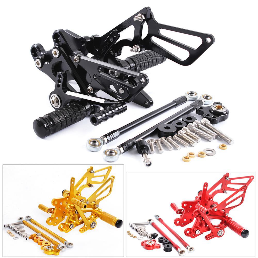 For CBR600RR CBR 600RR CBR 600 RR 2003-2006 CNC Aluminum Motorcycle Adjustable Rearset Rear Set Foot Pegs Pedals Footrest
For CBR600RR CBR 600RR CBR 600 RR 2003-2006 CNC Aluminum Motorcycle Adjustable Rearset Rear Set Foot Pegs Pedals Footrest