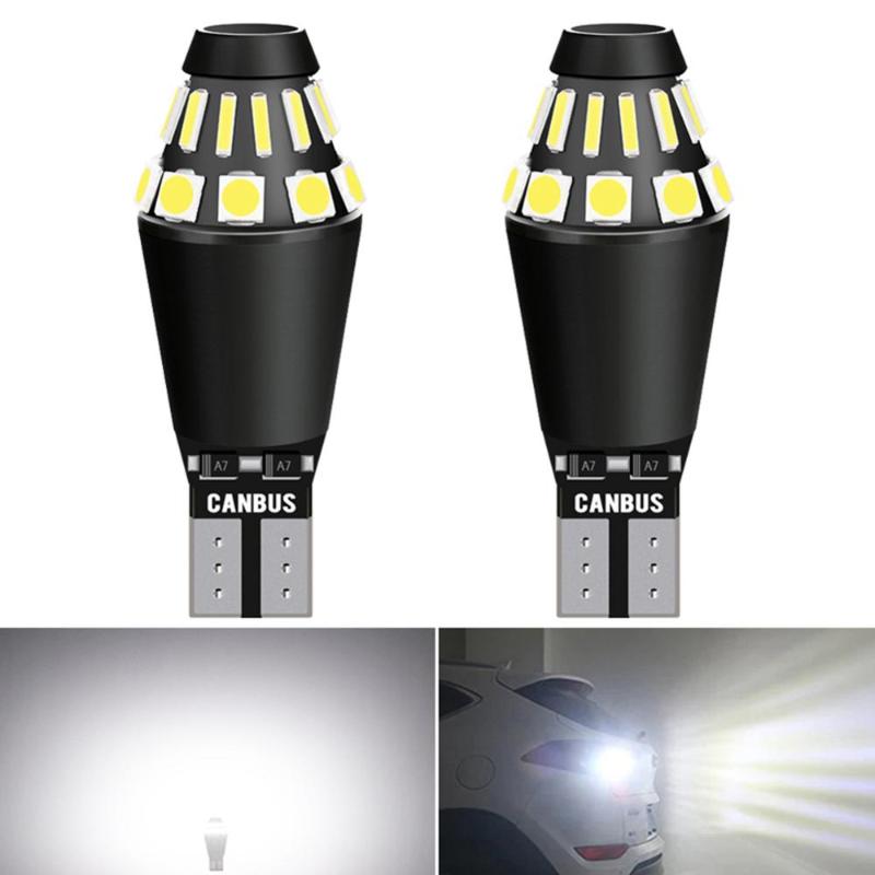 

2x 1500Lm T15 T16 W16W LED Canbus Bulb High Power 921 912 Reverse Lights Super Bright Car Exterior Lamp 6500K White 12V Backup, As pic