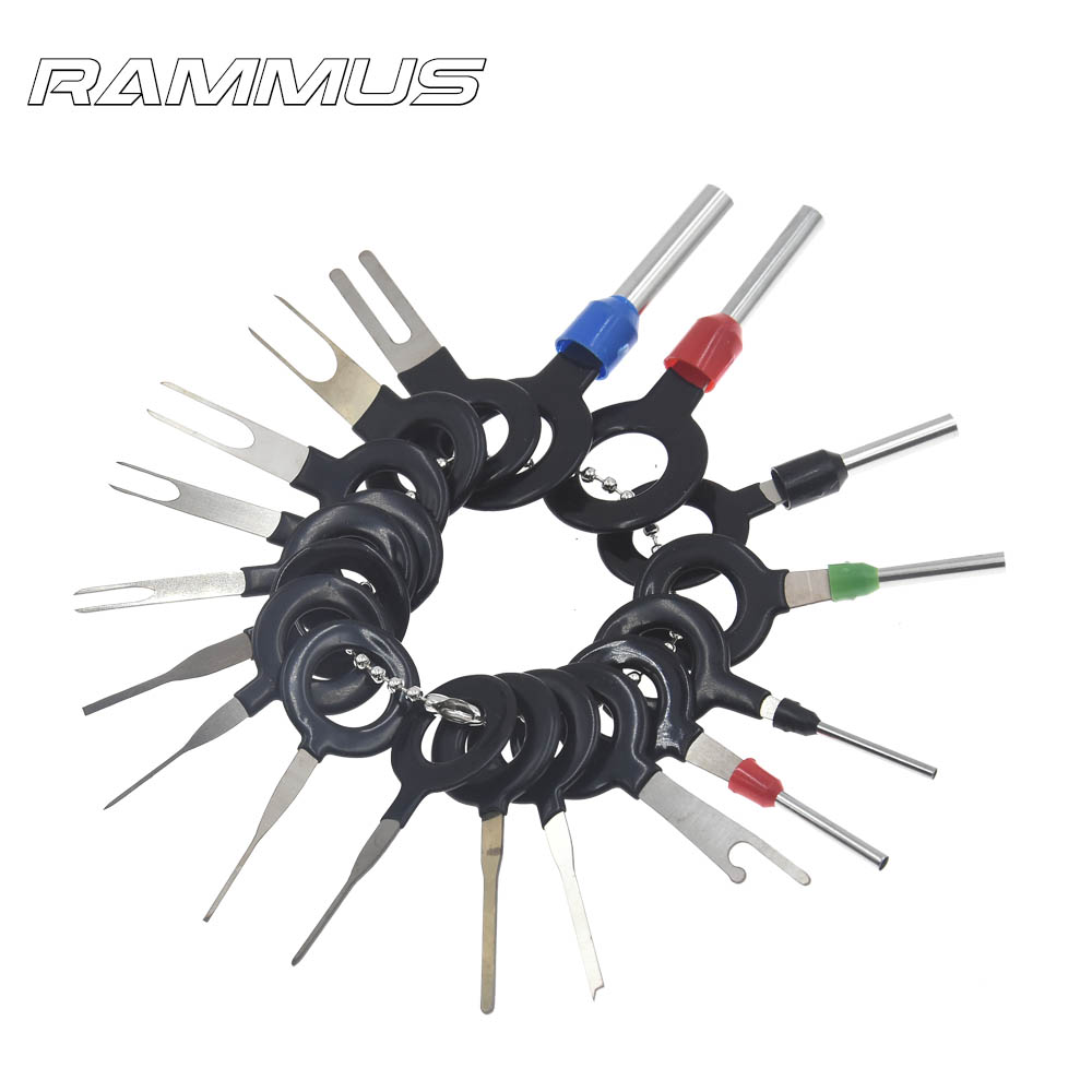 3/6/8/11/14/18Pcs Auto Electrical Terminal Wiring Crimp Connector Pin Radio Removal Key Tool Kit Pin Wire Crimp Car Repair Tool
3/6/8/11/14/18Pcs Auto Electrical Terminal Wiring Crimp Connector Pin Radio Removal Key Tool Kit Pin Wire Crimp Car Repair Tool