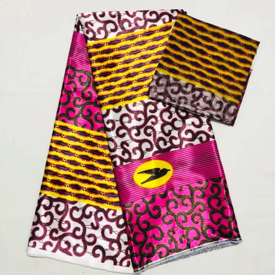 4y+2yards wonderful printed pattern korea chiffon silk lace fabric smooth african satin material for dress ls4-1, Black;white
4y+2yards wonderful printed pattern korea chiffon silk lace fabric smooth african satin material for dress ls4-1, Black;white