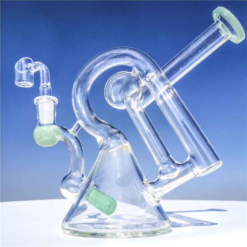 Green Jade New Beaker Bong Recycler Glass Bong Recycler Dab Rig 7 Inches Smoking Hookah 14mm Joint Banger Bongs Glass Water Bongs
Green Jade New Beaker Bong Recycler Glass Bong Recycler Dab Rig 7 Inches Smoking Hookah 14mm Joint Banger Bongs Glass Water Bongs