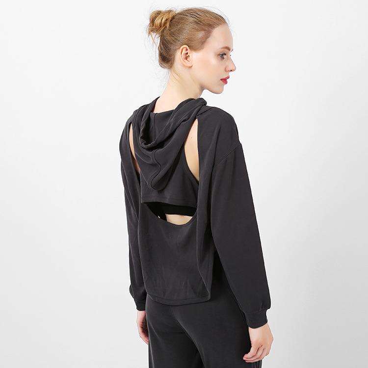 yoga clothes Shirt Winter Loose sports long sleeves Women' hooded suit tops wear running fitness clothes blouse, Pink
yoga clothes Shirt Winter Loose sports long sleeves Women' hooded suit tops wear running fitness clothes blouse, Pink