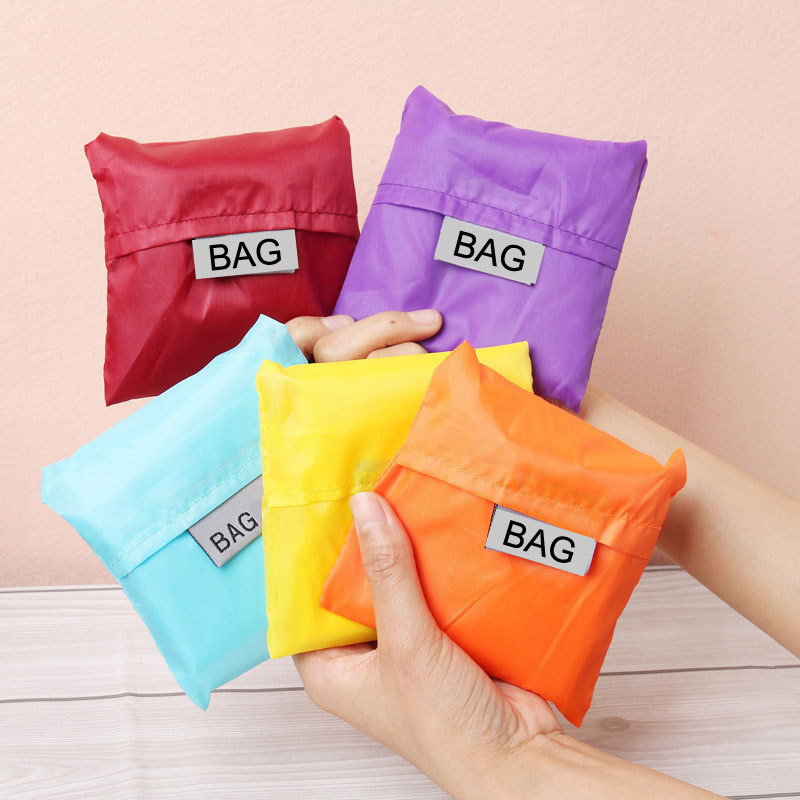 Eco Friendly Storage Handbag Foldable Usable Shopping Bags Reusable portable Grocery Nylon Large Bag Pure Color
Eco Friendly Storage Handbag Foldable Usable Shopping Bags Reusable portable Grocery Nylon Large Bag Pure Color