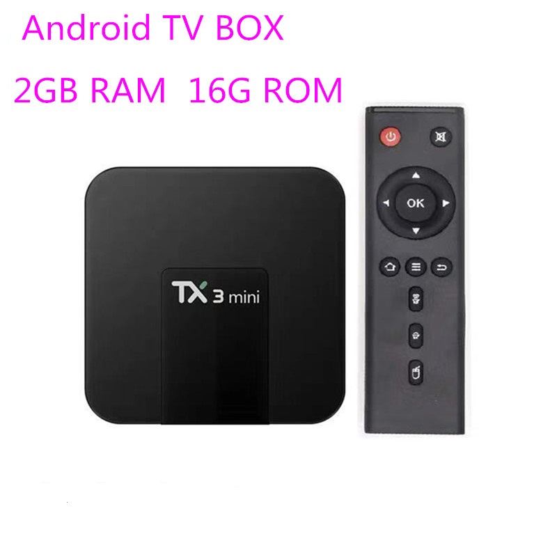 TX3 mini Android 7.1 TV Box Amlogic S905W Quad Core 2GB 16GB 2.4G Wifi Media Player Better X96mini MXQ PRO
TX3 mini Android 7.1 TV Box Amlogic S905W Quad Core 2GB 16GB 2.4G Wifi Media Player Better X96mini MXQ PRO