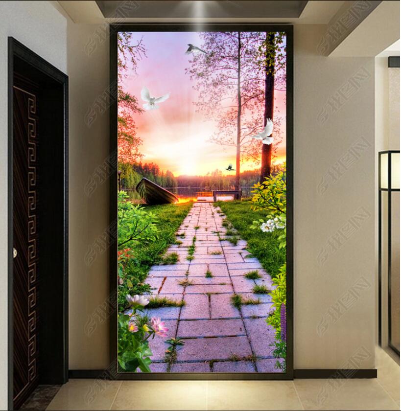 3d wallpaper custom photo Sunrise nature landscape porch background wall muals wall paper for walls 3 d, Sky blue
3d wallpaper custom photo Sunrise nature landscape porch background wall muals wall paper for walls 3 d, Sky blue