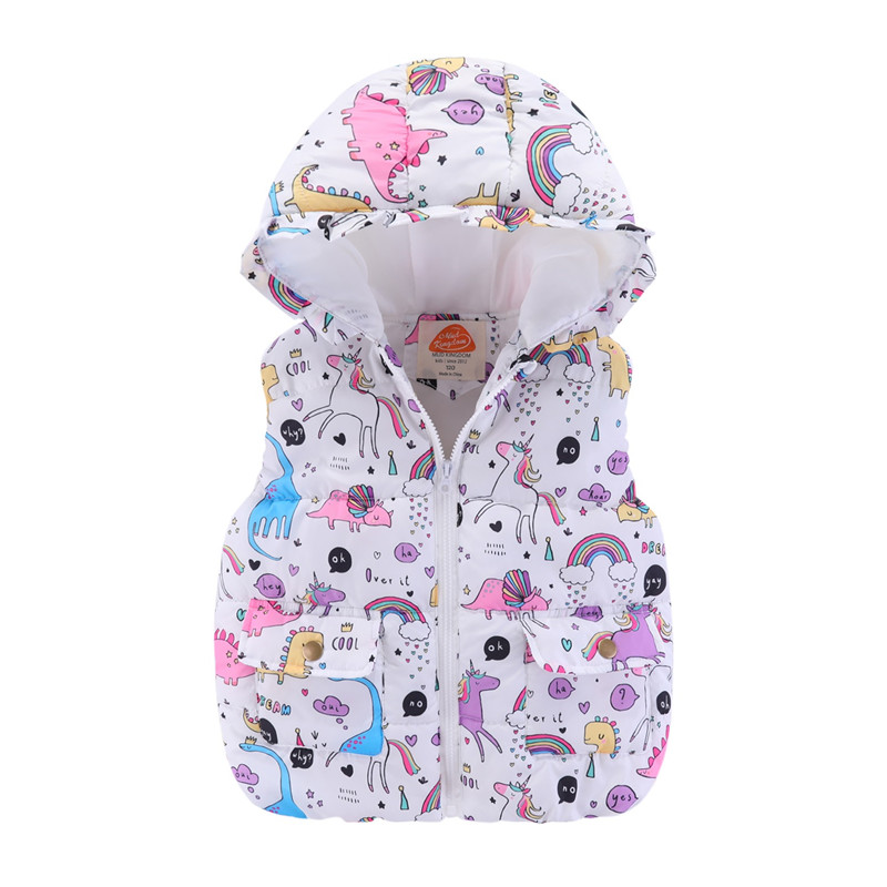Cute Toddler Girl Unicorn Vest Hooded Puffer Clothes Animal Pattern Winter
Cute Toddler Girl Unicorn Vest Hooded Puffer Clothes Animal Pattern Winter