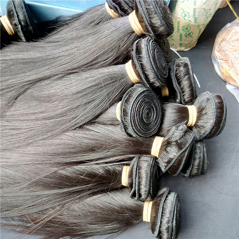 1kg Factory Price Brazilian Straight Virgin Hair Peruvian Cambodian Mongolian Malaysian Raw Virgin Indian Human Hair Weft Bundles 10-28 inch
