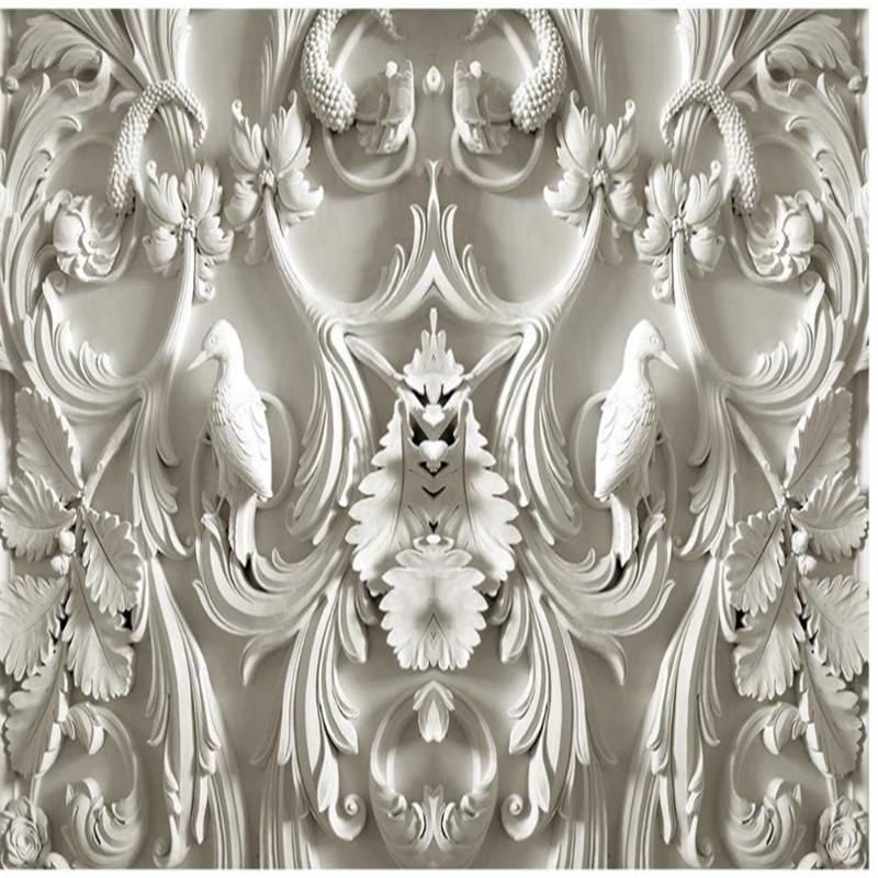 Custom any size photo Classic white Jane European relief mural 3d stereo wallpapers TV background wall painting, As pic
Custom any size photo Classic white Jane European relief mural 3d stereo wallpapers TV background wall painting, As pic