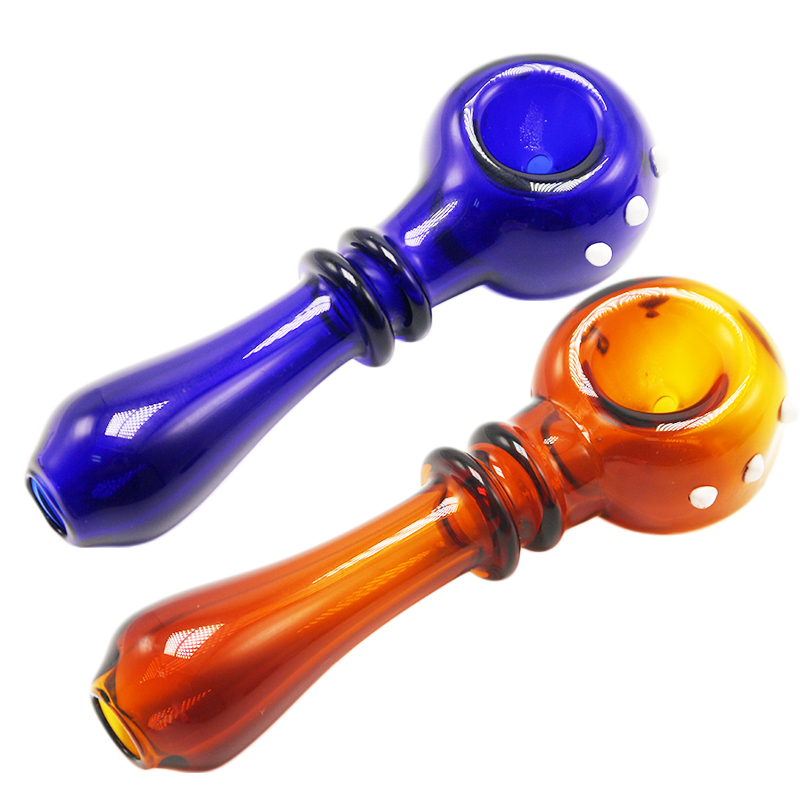 Wholesale Colored Glass Hand Pipe Glass Oil Burner Pipe 4.5 Inch Smoking Dab Rig Pipes Fashion Design Bubbler
Wholesale Colored Glass Hand Pipe Glass Oil Burner Pipe 4.5 Inch Smoking Dab Rig Pipes Fashion Design Bubbler