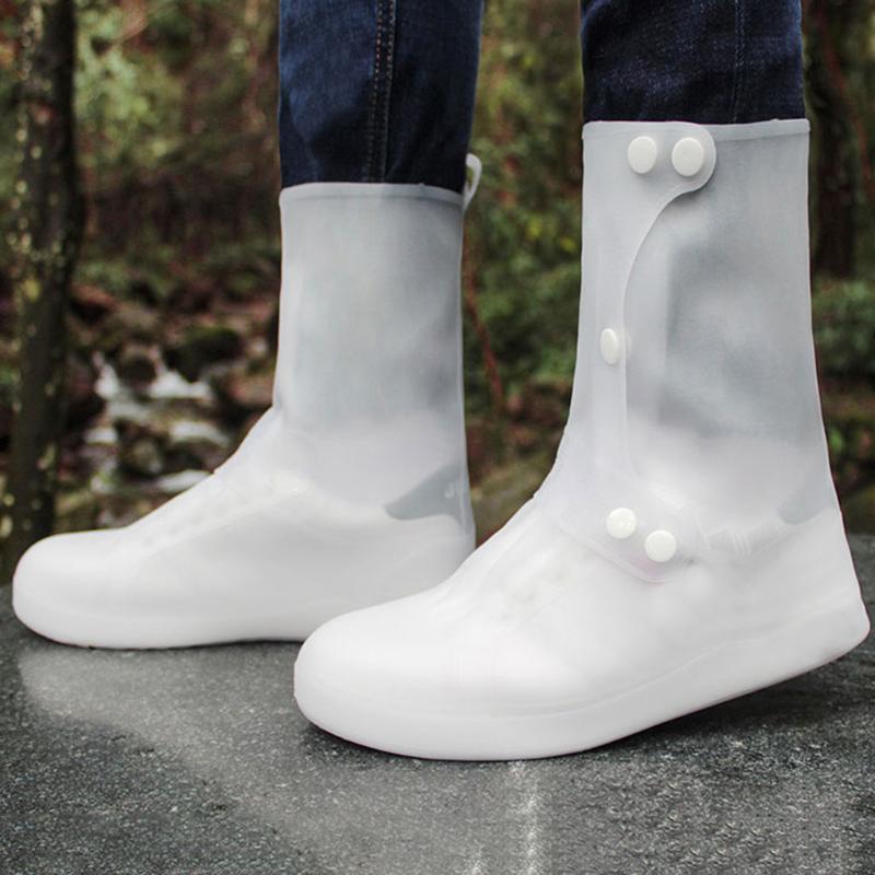 1Pair Anti Rain Emulsion Shoe Cover Portable Reusable Thick Sole Waterproof FootWear Travel Accessory Protective Outdoor#0408
1Pair Anti Rain Emulsion Shoe Cover Portable Reusable Thick Sole Waterproof FootWear Travel Accessory Protective Outdoor#0408