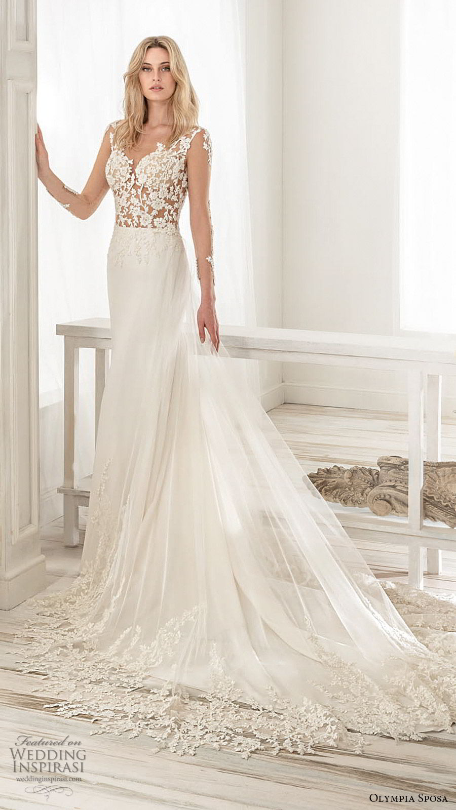 Simple Mermaid Wedding Dresses V Neck Sleeveless Tulle Satin Applique Ruched Wedding Gown Sweep Train Custom robe de mariée