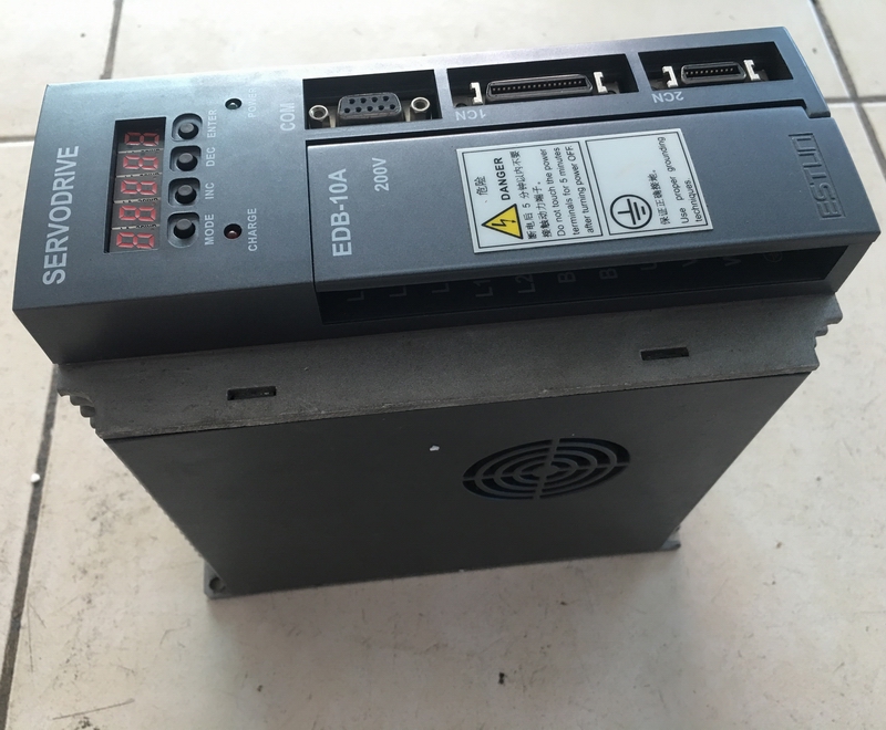 1 PC Original Eston Servo Drive EDB-10APA EDB-10APA-H Used Test In Good Condition Free Expedited Shipping
1 PC Original Eston Servo Drive EDB-10APA EDB-10APA-H Used Test In Good Condition Free Expedited Shipping