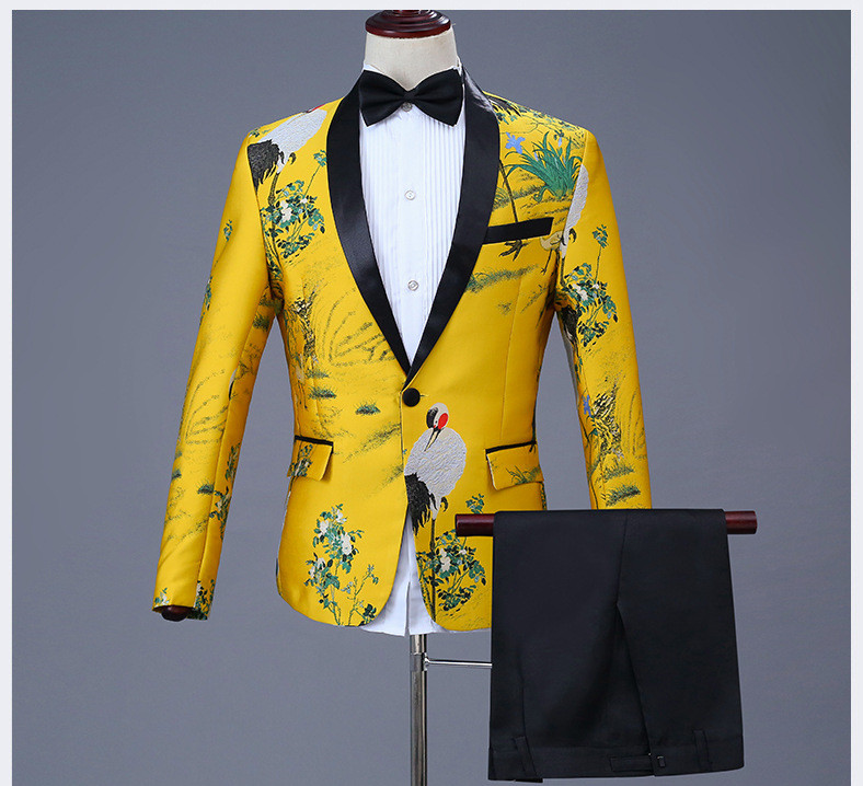 Handsome Groomsmen Shawl Lapel Groom Tuxedos Mens Wedding Dress Man Jacket Blazer Prom Dinner 2 Piece Suit(Jacket+Pants+Tie) 412, Same as image
Handsome Groomsmen Shawl Lapel Groom Tuxedos Mens Wedding Dress Man Jacket Blazer Prom Dinner 2 Piece Suit(Jacket+Pants+Tie) 412, Same as image