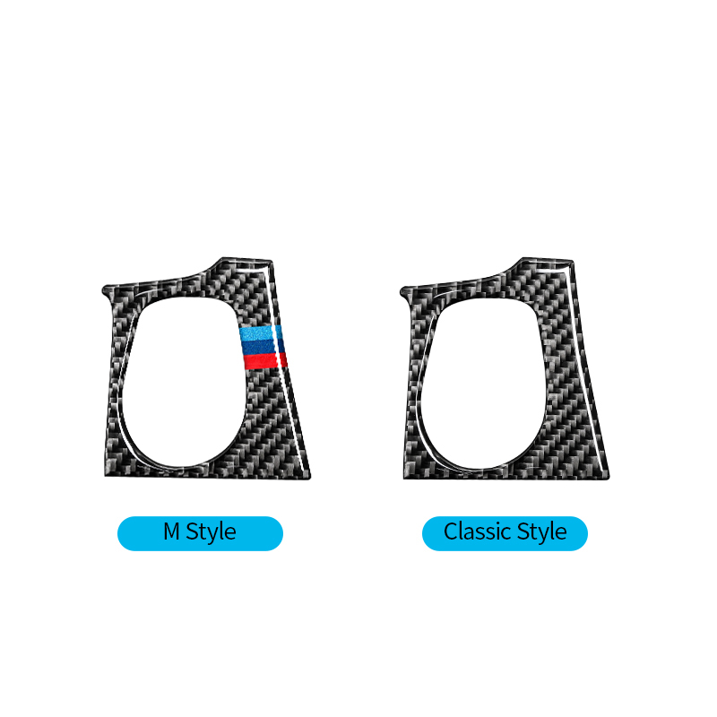 For BMW F30 F34 interior Carbon Fiber Car Start Stop Engine Button Cover Sticker M Strips Trim Car Styling 3 Series Accessories