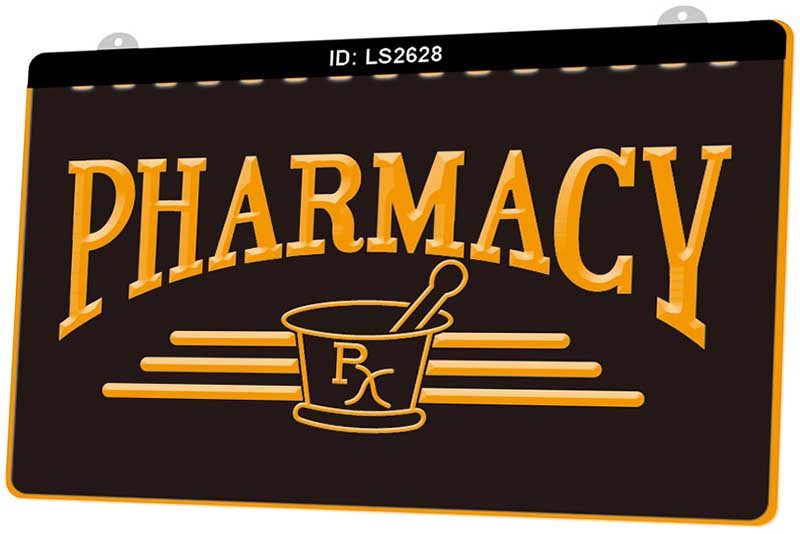 LS2628 Drive Up Pharmacy New 3D Engraving LED Light Sign Customize on Demand Multiple Color
LS2628 Drive Up Pharmacy New 3D Engraving LED Light Sign Customize on Demand Multiple Color