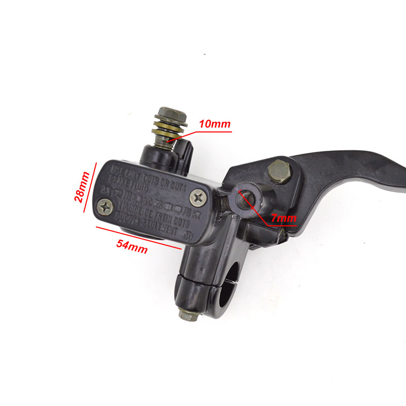 Motorcycle Disc Brake Motorbike Master Cylinder Pump With Lever For Gy6-125 GY6-150 Scooter Moped ATV Dirt Bike TaoTao
Motorcycle Disc Brake Motorbike Master Cylinder Pump With Lever For Gy6-125 GY6-150 Scooter Moped ATV Dirt Bike TaoTao