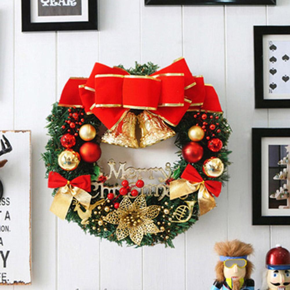Christmas Wreath Handmade Garland Shopping Mall Christmas Tree Door Decoration PVC Party Props Garland Halloween Decor Navidad, As pic
Christmas Wreath Handmade Garland Shopping Mall Christmas Tree Door Decoration PVC Party Props Garland Halloween Decor Navidad, As pic