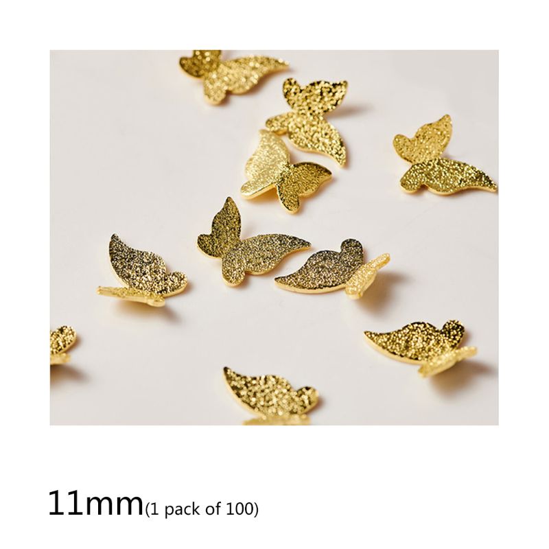 100Pcs/Pack Alloy Butterfly 3D Nail Stickers Nails Sequins Art Jewelry DIY Decor G6KE
100Pcs/Pack Alloy Butterfly 3D Nail Stickers Nails Sequins Art Jewelry DIY Decor G6KE