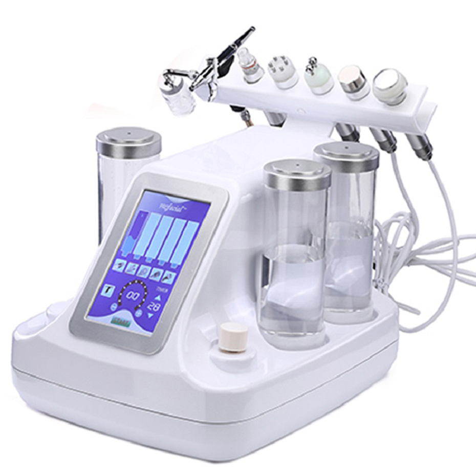 6in1 Water Peeling Facial Beauty BIO Ultrasonic Machine Skin Microdermabrasion Hydro Peel Hydra Dermabrasion Hydra Peel Spa Equipment