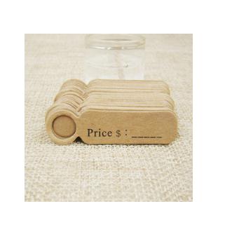 Kraft Paper Tags Gift Wrap Hang Tag Price Labels Handmade With Love Thank You With Love Decoration Tag 1000 pcs