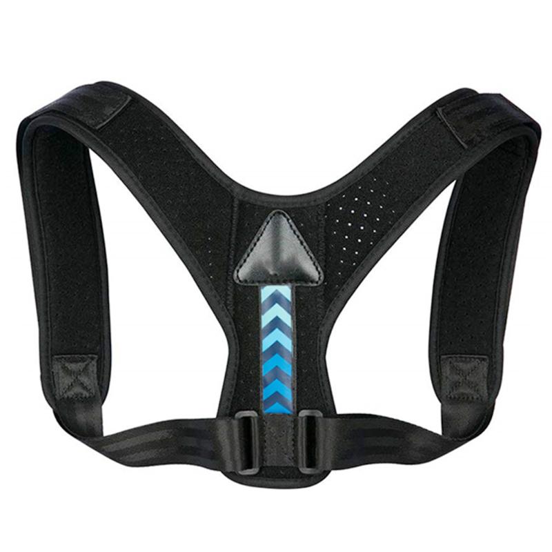 Unisex Therapy Belt Neoprene Posture Corrector Clavicle Back Support Adjustable Home Office Breathable Shoulder Straightener, Black blue
Unisex Therapy Belt Neoprene Posture Corrector Clavicle Back Support Adjustable Home Office Breathable Shoulder Straightener, Black blue