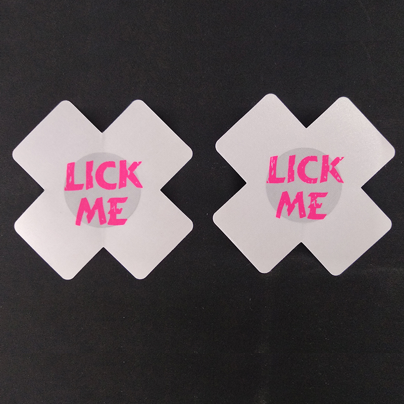 Women Sexy Nipple Cover Fetish Cubre Pezones Disposable Pasties Invisible Boob Breast Tape Petals Cross Nipples Stickers C18122601