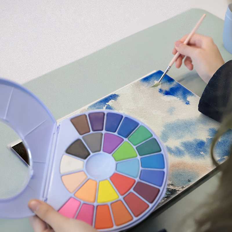 24/38colors Snail Solid Painting Set Gouache Paints Watercolor Pigment with Brush Solid Beginner Children Art Supplies
24/38colors Snail Solid Painting Set Gouache Paints Watercolor Pigment with Brush Solid Beginner Children Art Supplies