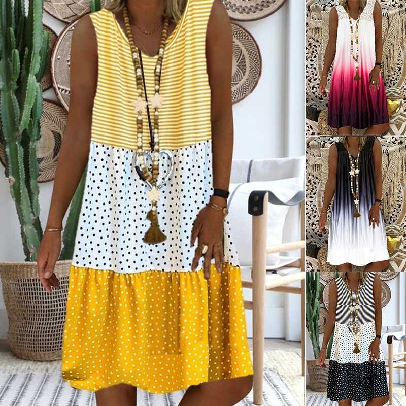 2020 Women Loose Floral Vintage Strap Ruffles Chiffon Befree Dress Large Big Summer Lace Camis Party Beach Dresses Plus Sizes, B3
2020 Women Loose Floral Vintage Strap Ruffles Chiffon Befree Dress Large Big Summer Lace Camis Party Beach Dresses Plus Sizes, B3