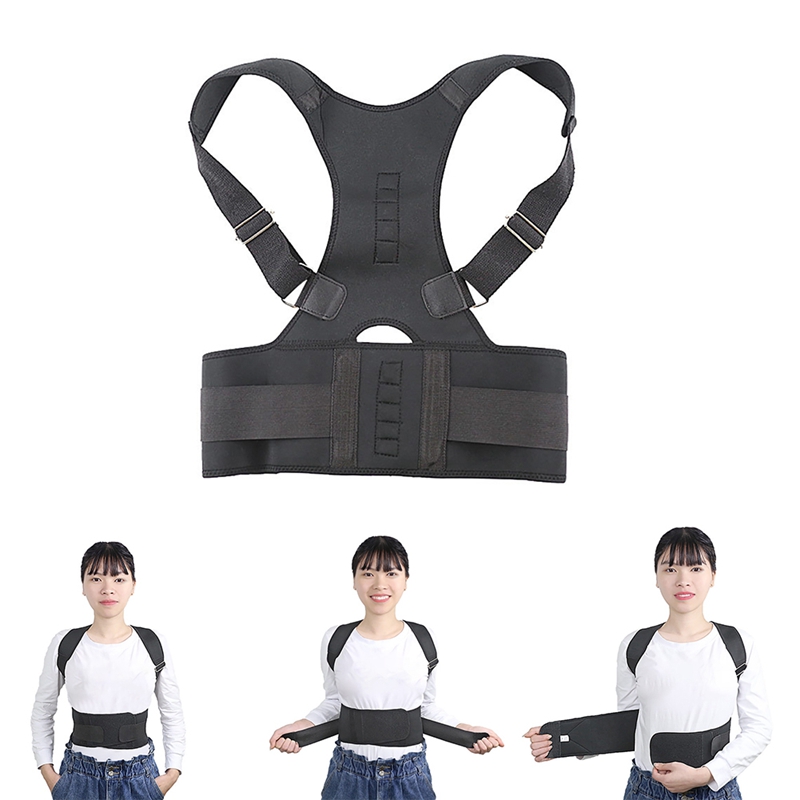 Adult Teens Magnetic Back Posture Corrector Support Humpback Orthopedic Brace Adjustable Back Spine Straightener 2020
Adult Teens Magnetic Back Posture Corrector Support Humpback Orthopedic Brace Adjustable Back Spine Straightener 2020