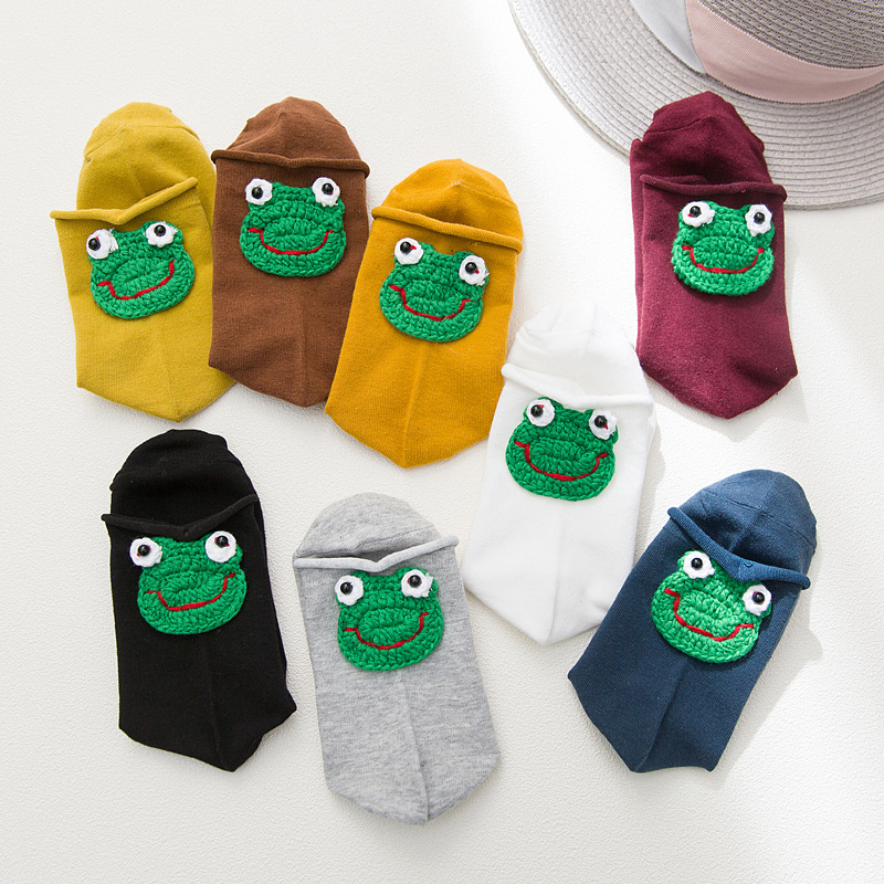 Cartoon frog Cute Short Socks Women Harajuku Cute Patterned Ankle Socks Hipster Skateboard Ankle Funny Female
Cartoon frog Cute Short Socks Women Harajuku Cute Patterned Ankle Socks Hipster Skateboard Ankle Funny Female