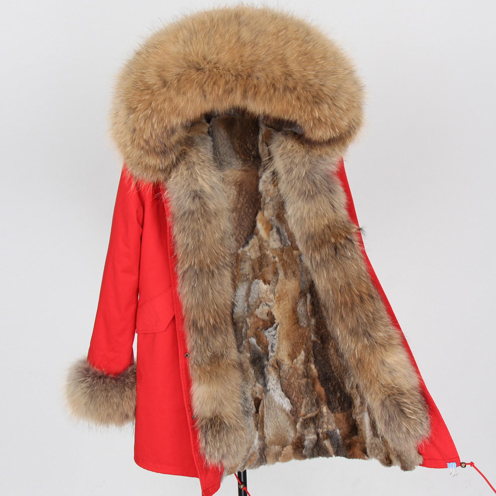 MAOMAOKONGfur coat parkas winter jacket coat women parka big real raccoon fur collar natural fur liner long outerwear, D3-4
MAOMAOKONGfur coat parkas winter jacket coat women parka big real raccoon fur collar natural fur liner long outerwear, D3-4