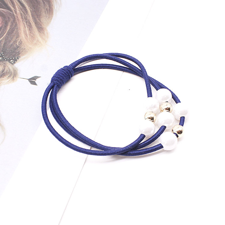 Girls Sweet Pearl Elastic Hair Bands Princess Ponytail Holder Gum For Hair Scrunchies Headband Rubber Band Kids Hair Accessories