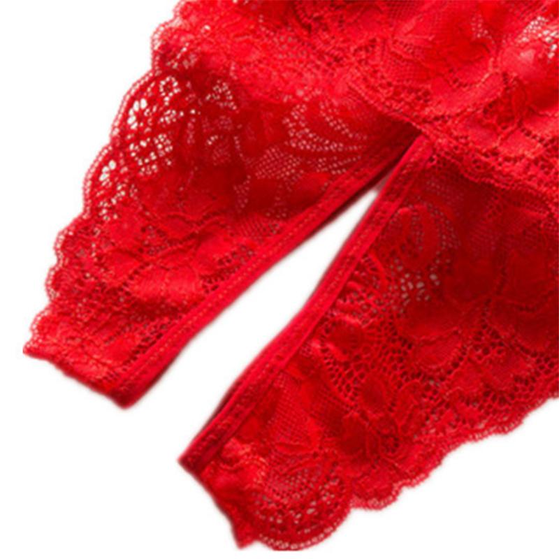 Women's Panties M-4XL Open Crotch Underwear Porn Lace Transparent Women Plus Size G String Crotchless Female Underpants Sex Thong Tanga